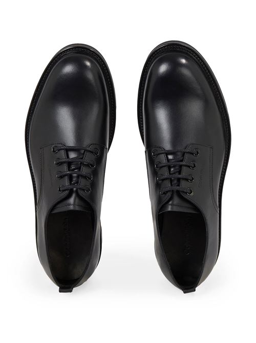 CALVIN KLEIN Men's Leather Lace-Up Shoes CALVIN KLEIN | HM0HM01230BEH